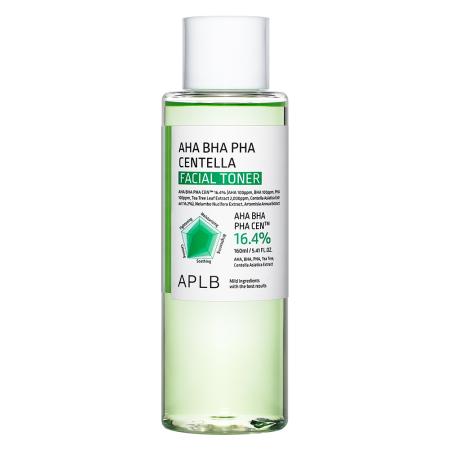 Тонер с центеллой и кислотами AHA BHA PHA APLB - AHA BHA PHA Centella Facial Toner