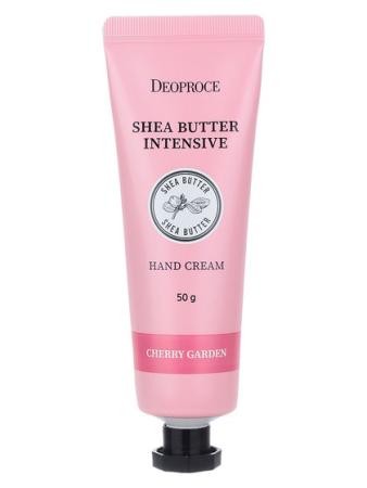 Крем для рук с маслом ши и вишней Deoproce - Shea Butter Intensive Hand Cream Cherry Garden, 50 g