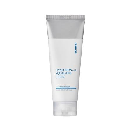 Пенка для умывания с гиалуроновой кислотой и скваланом SKIN627 - Hyaluron With Squalane Moisturizing Cleansing Foam, 150 ml