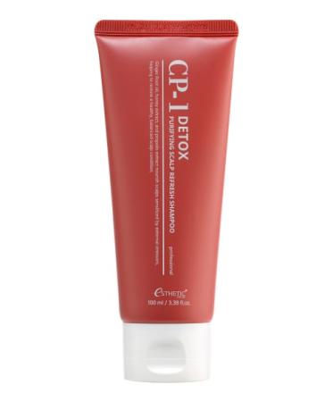 Освежающий детокс шампунь для волос с экстрактом имбиря Esthetic House - CP-1 Detox Purifying Scalp Refresh Shampoo, 100 ml