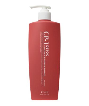 Освежающий детокс шампунь для волос с экстрактом имбиря Esthetic House - CP-1 Detox Purifying Scalp Refresh Shampoo, 500 ml