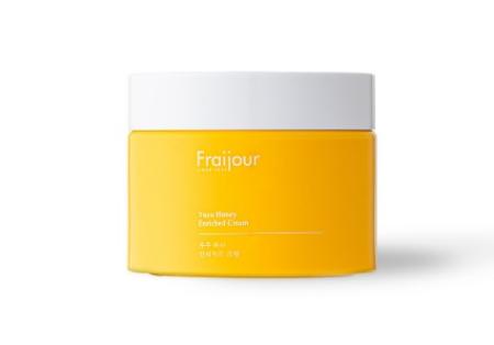 Легкий увлажняющий крем для лица с прополисом и комплексом Юдзу Fraijour - Yuzu Honey Enriched Cream, 50 ml