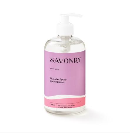 Savonry - Гель для душа Франжипани, 500 мл