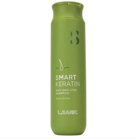 Шампунь против выпадения волос с кератином L.Sanic - Smart Keratin Anti Hair Loss Shampoo, 300 ml