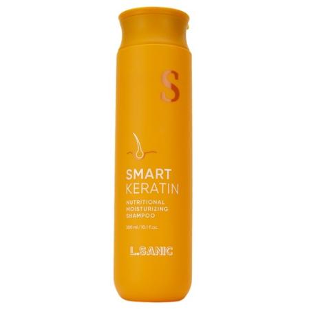 Питательный восстанавливающий шампунь с кератином L.Sanic - Smart Keratin Nutritional Moisturizing Shampoo, 300 ml