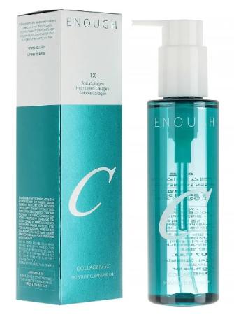 Гидрофильное масло с коллагеном Enough - Collagen 3X Moisture Cleansing Oil, 150 ml