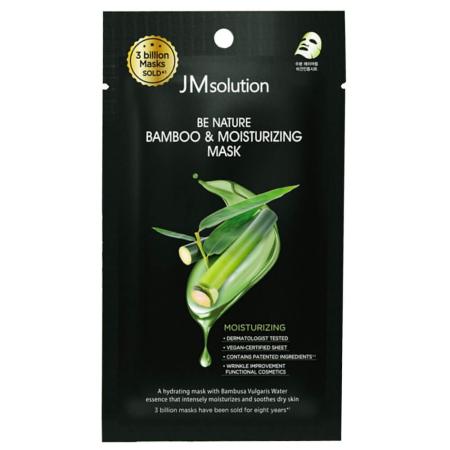 Укрепляющая увлажняющая маска c экстрактом бамбука JMsolution - Be Nature Bamboo & Moisturizing Mask, 24 ml