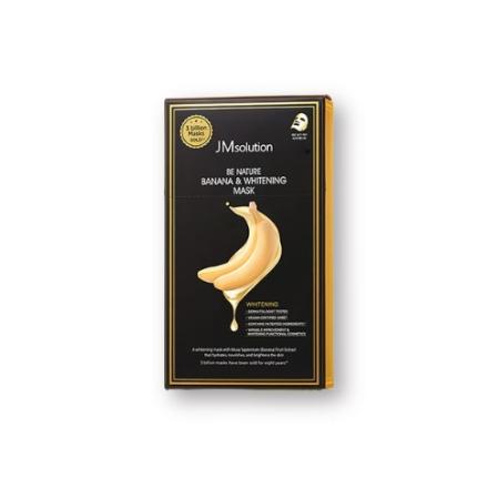 Осветляющая питательная маска с экстрактом банана JMsolution - Be Nature Banana & Whitening Mask, 24 ml