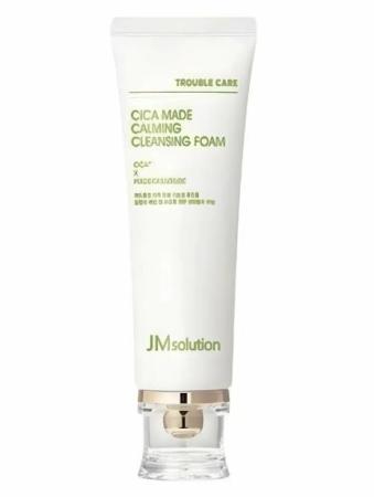 Пенка для умывания успокаивающая с центеллой азиатской JMsolution - Cica Made Calming Cleansing Foam, 120 ml