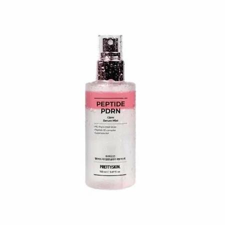 Двухфазный пептидный тонер-мист с ПДРН для лица Prettyskin - Peptide PDRN Glow Serum Mist, 150 ml