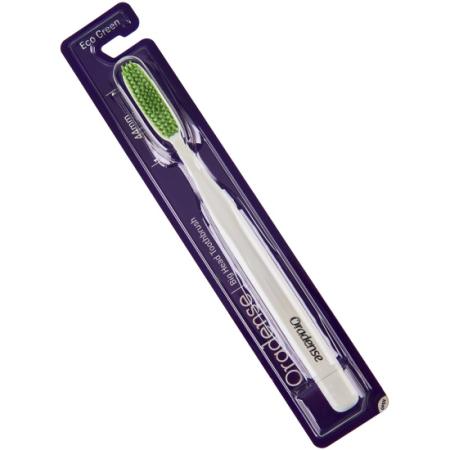 Зубная щетка мягкая Oradense - Big Head Eco - Green, 1 шт