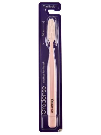 Зубная щетка средней жесткости Oradense - Big Head The Basic, 1 шт