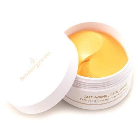 Гидрогелевые патчи с коллагеном и золотом BeauuGreen Collagen & Gold Hydrogel Eye Patch