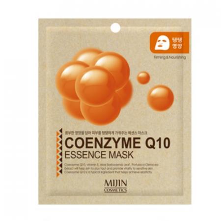 Маска для лица тканевая коэнзим Q10 MJ Care Mijin Cosmetics Coenzyme Q10 Essence Mask