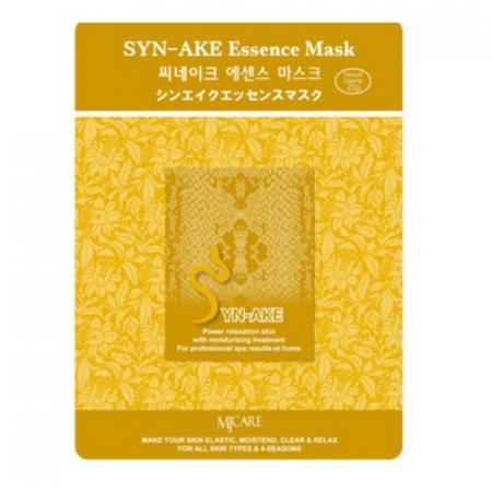 Маска тканевая с пептидом змеи MJ Care Syn-Ake Essence Mask