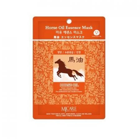 Маска тканевая с лошадиным жиром MJ Care Horse Oil Essence Mask