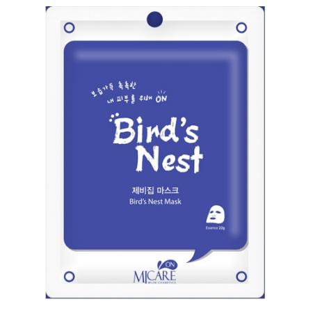 Тканевая маска ласточкино гнездо MJ Care MJ on Bird's Nest mask pack